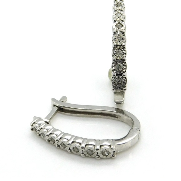 Jewelry - Elegant Silver Hoop Earrings